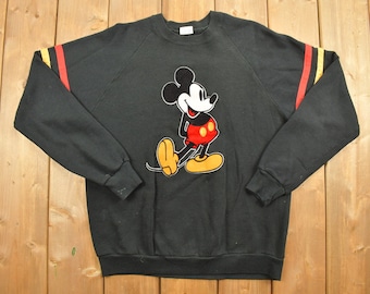 Vintage 1980s Classic Mickey Mouse Sweatshirt / Vintage Crewneck / Walt Disney / Athleisure / Made in USA / Vintage Pullover / Cartoon
