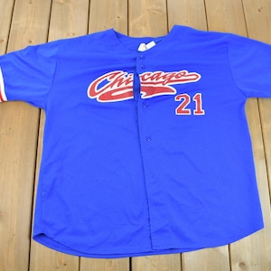 Vintage 2000 Chicago Cubs Sammy Sosa MLB Baseball Jersey Vintage Jersey / MLB Baseball / #21