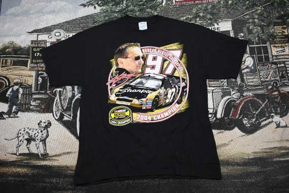 Vintage T-Shirt / NASCAR Racing Graphic / 2004 Cha