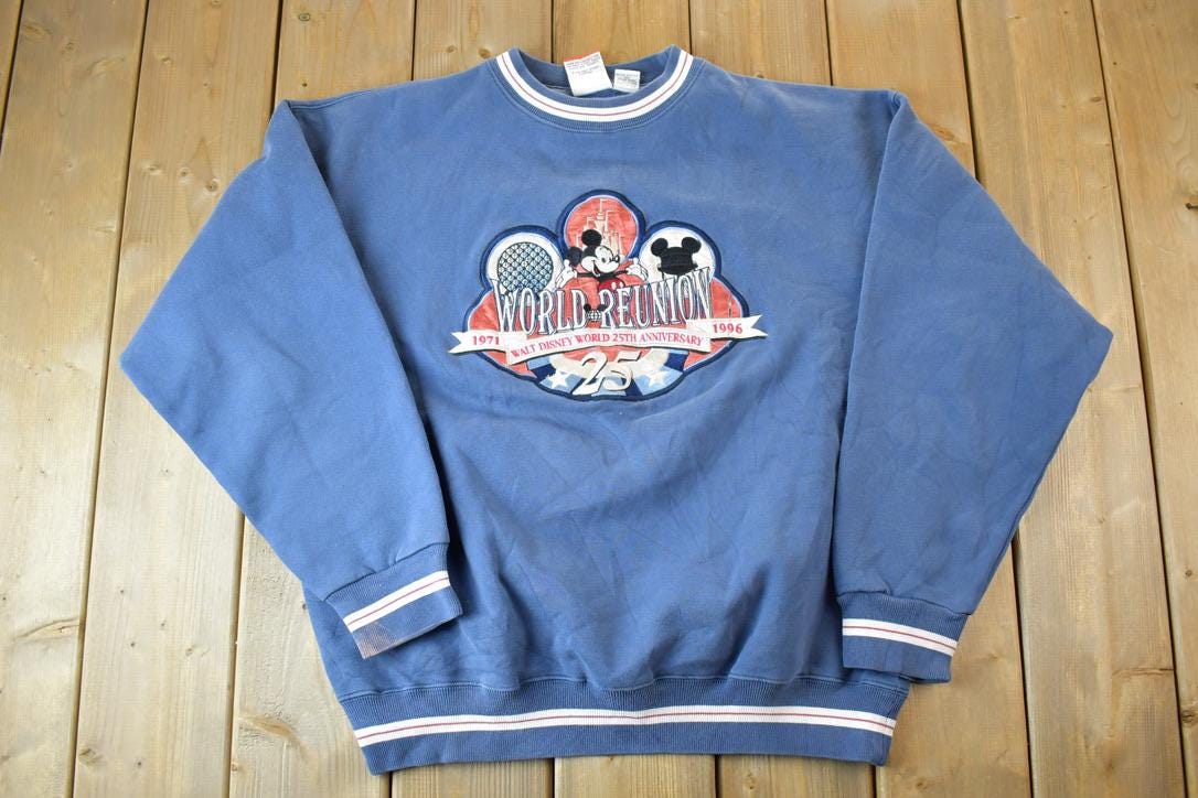 Walt Disney World ヴィンテージ トレーナー 美品】Walt Disney WORLD 25th Mickey スウェット - メルカリ
