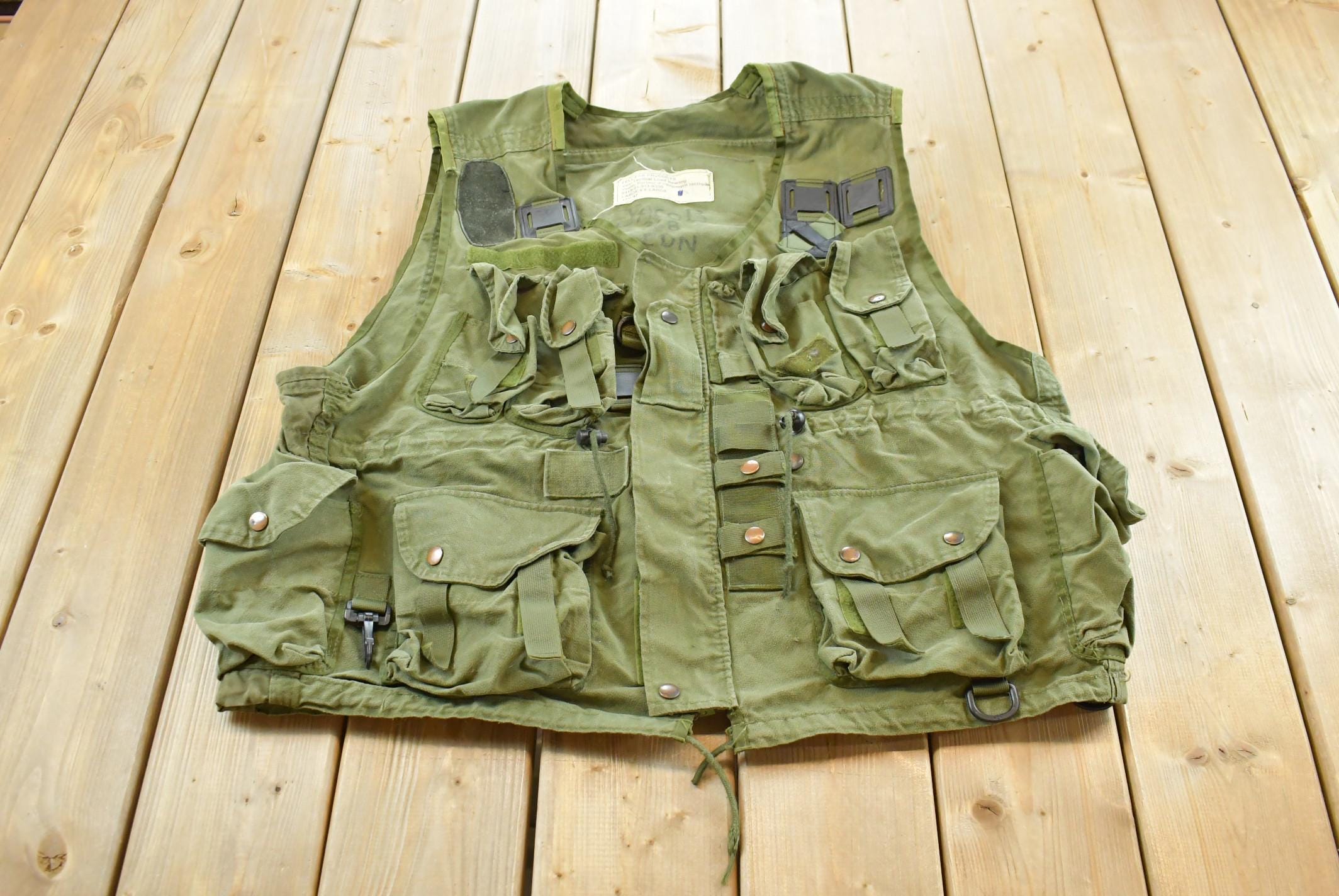 90s Tactical Vest - Etsy