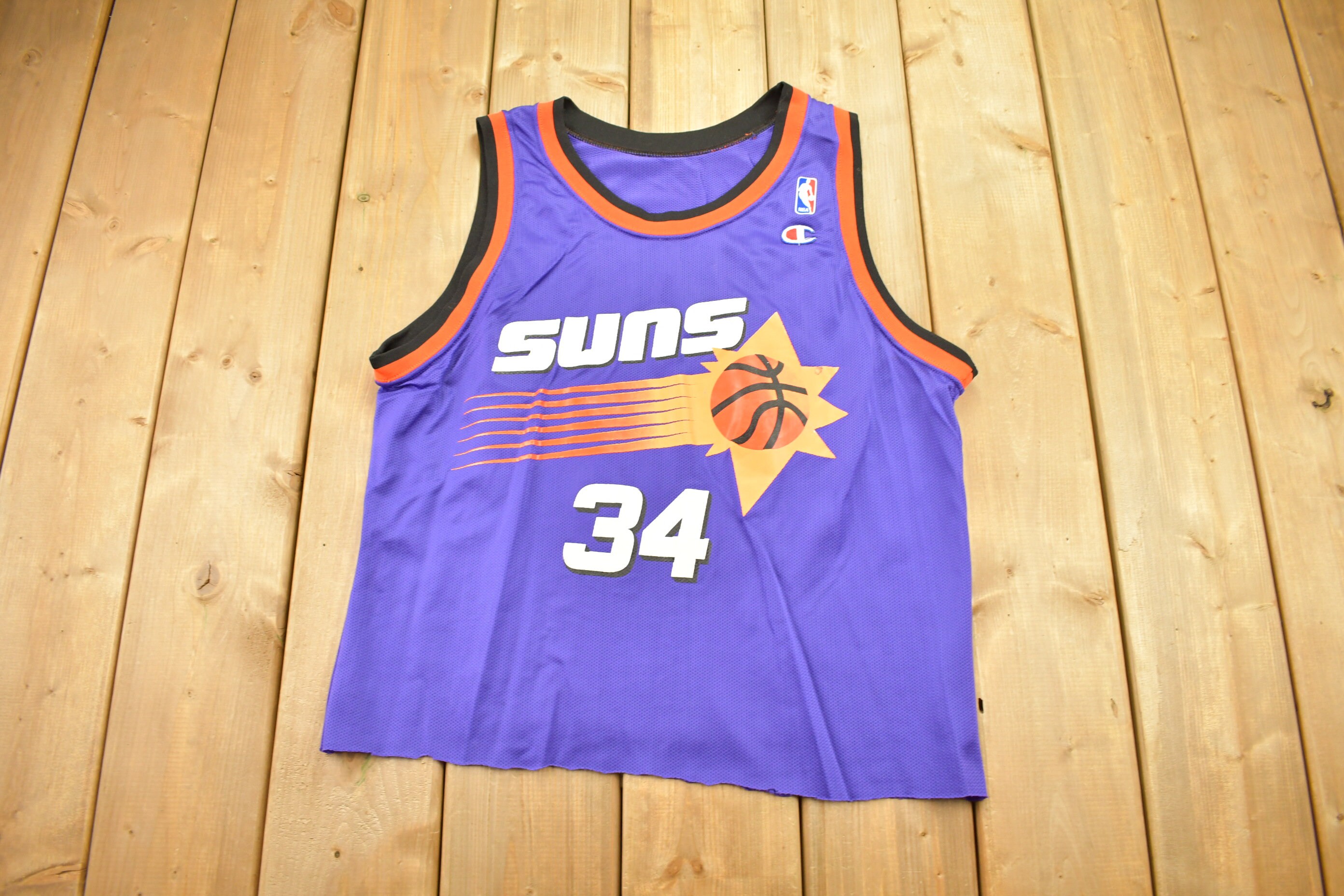 Vintage 1990s Phoenix Suns Charles Barkley Champion Basketball