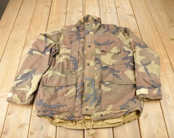 Chaqueta vintage Remington de camuflaje Gore-Tex de los años 90 / Hecha en EE. UU. / Años 90 / Chaqueta de caza / Para actividades al aire libre / Talla M