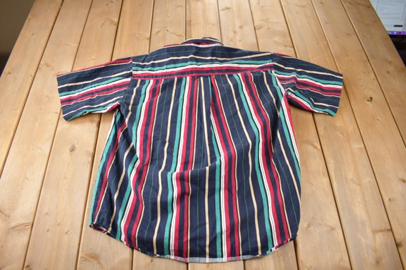 Vintage 1990s Basic Options Short Sleeve  Button … - image 2