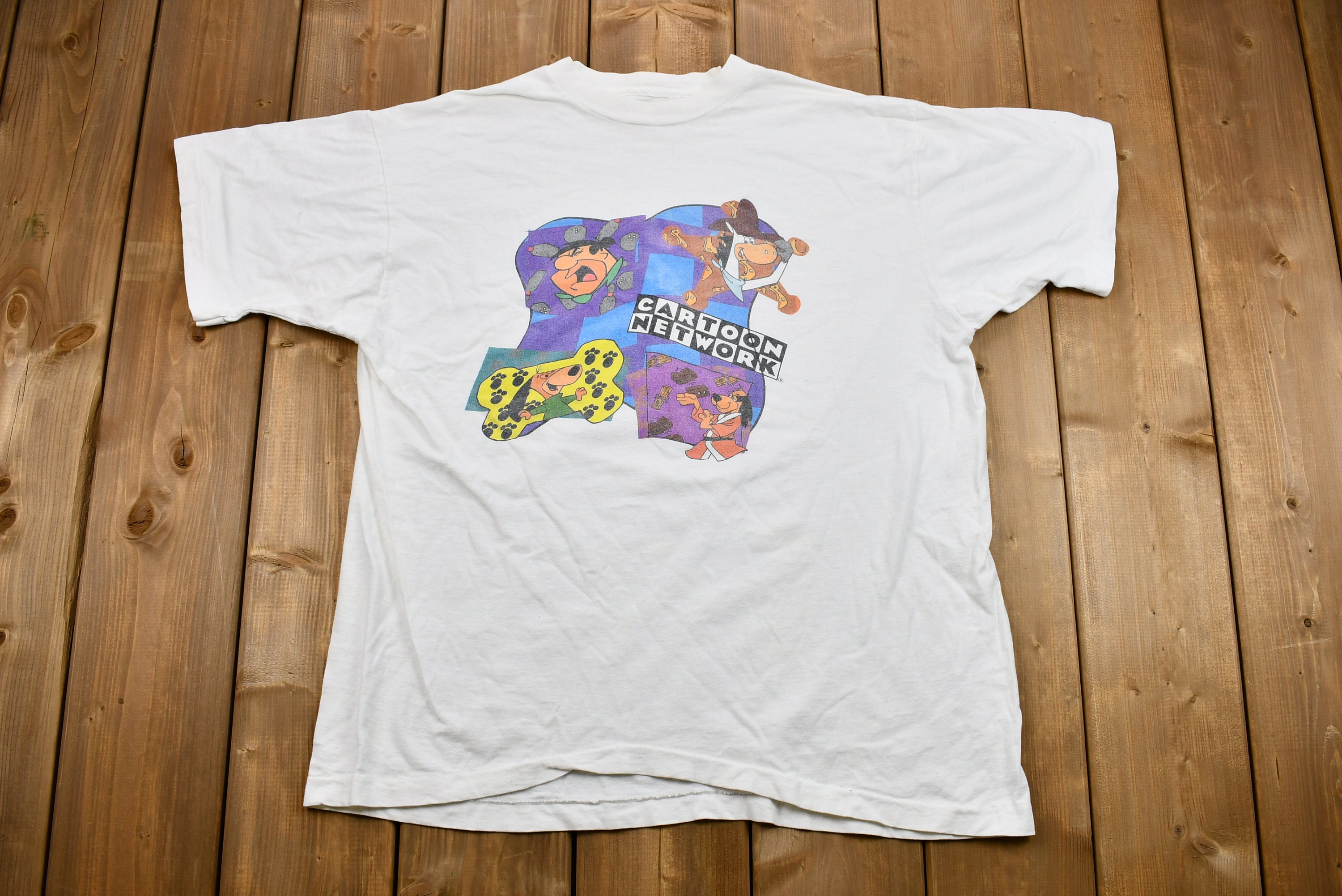 Vintage 1990s Cartoon Network Graphic T-shirt / Quick Draw Mcgraw