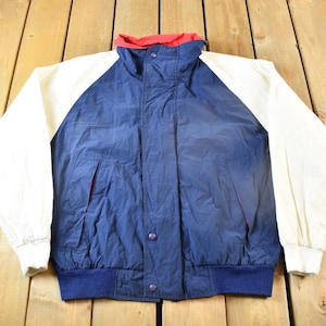 Vintage 1990s American Eagle Blank Windbreaker Jacket / Streetwear / Light Jacket / Vintage Windbreaker / Size Large