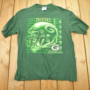 Vintage 1998 Green Bay Packers Embroidered Graphic T Shirt / NFL / 90s / Streetwear Fashion / American Football