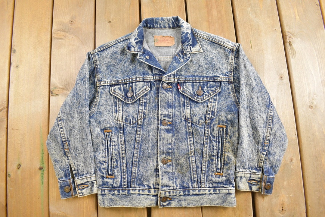 Vintage 1980s Levis Trucker Jacket / Jean Jacket / Denim Jacket