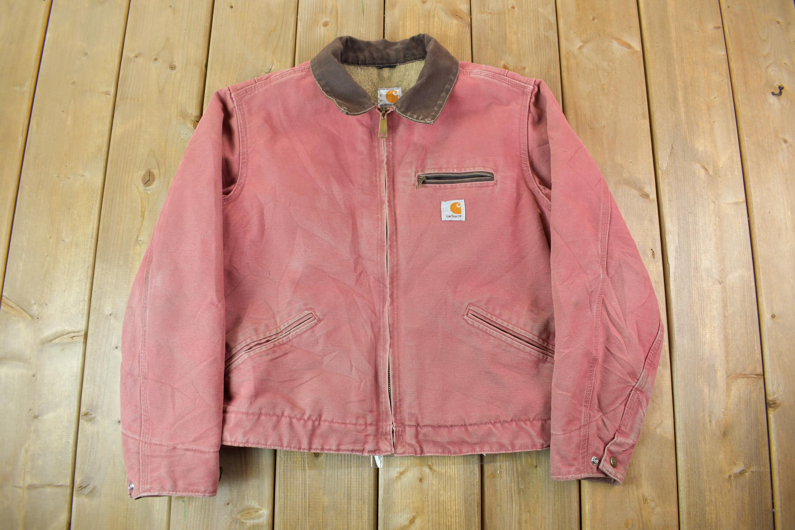 Carhartt ジャケット ピンク色 ※希望値段をコメントしてください※ Pink carhartt jacket - Etsy 日本