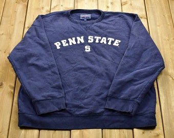 Vintage 1990s Penn State University Collegiate Crewneck /  Sweatshirt / NCAA Sweatshirt / Americana / Sportswear / Athleisure