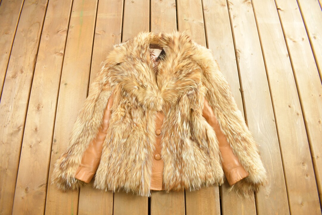 ジャケット・アウター 00s lamb oil leather coyote fur jacket 00s lamb oil leather coyote fur jacket - メルカリ