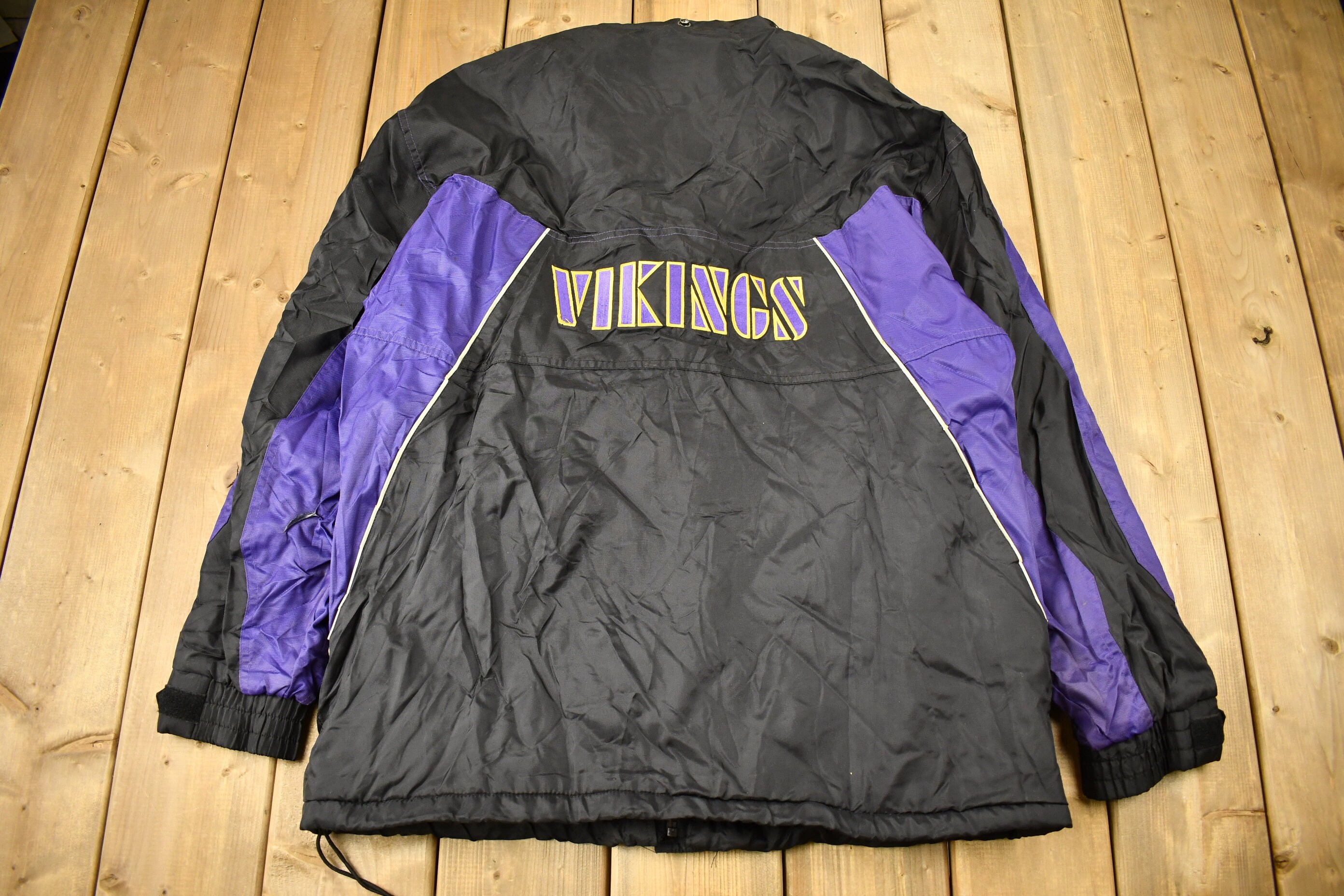 Buy Vintage 1990s Minnesota Vikings NFL Pro Player Windbreaker