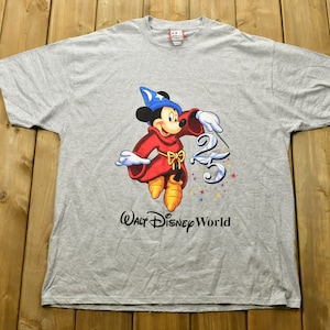 ヴィンテージ ウォルト・ディズニー・ワールド 25周年記念 / 90年代グラフィックTシャツ / ミッキーマウス / アメリカンストリートウェア / ヴィンテージディズニー