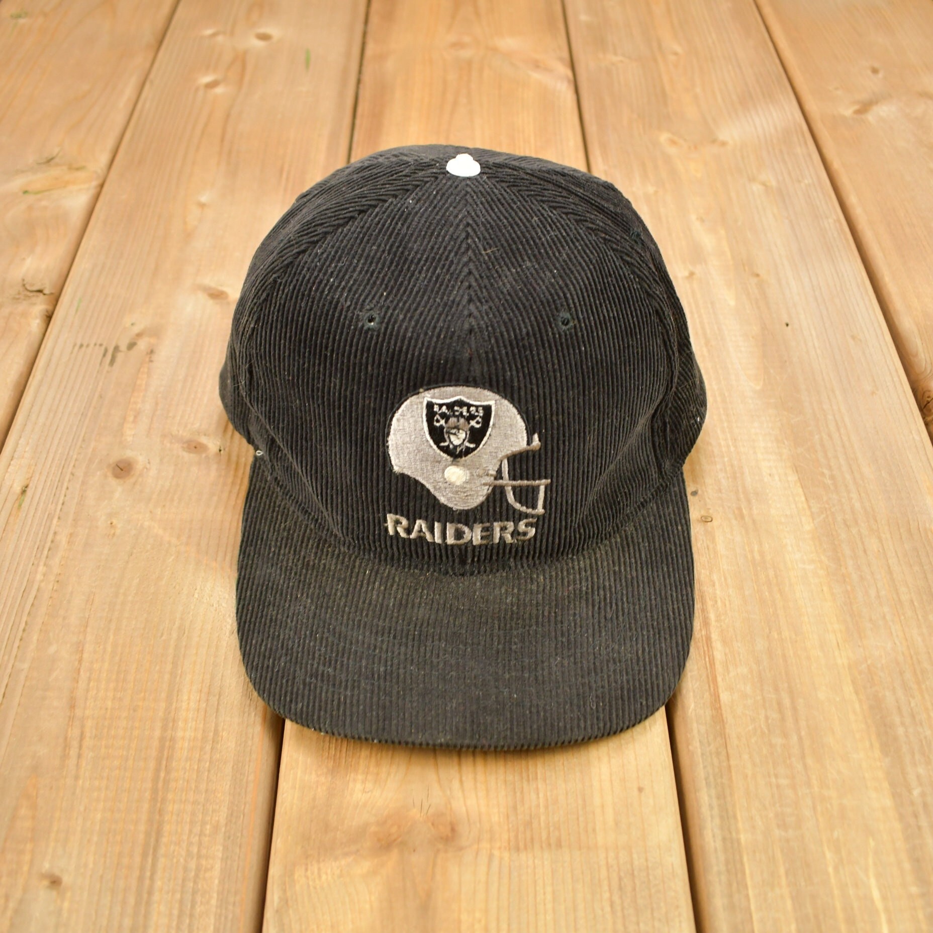 Raiders Hat ONE NATION [Corduroy, Vintage] – A5 AESTHETIC LLC