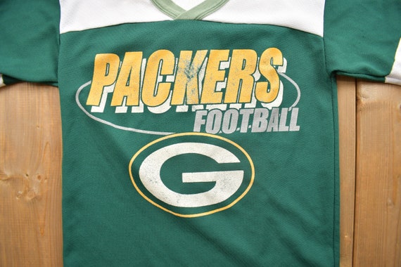 Vintage 1990s Green Bay Packers NFL Jersey / Made… - image 3