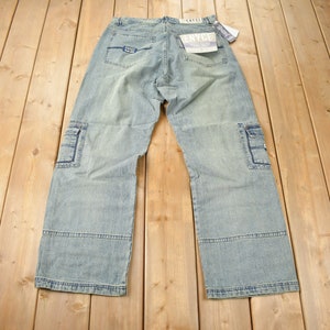 Vintage 2004 Deadstock Enyce Hip Hop Cargo Jeans Size 34