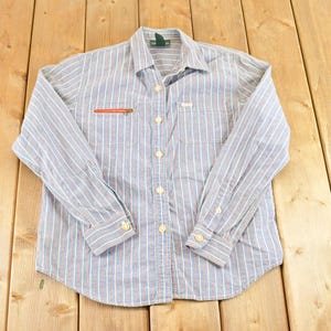 Camicia vintage anni '90 Lauren Ralph Lauren con bottoni, taglia S da donna / Camicia di flanella anni '90 / Camicia anni '90