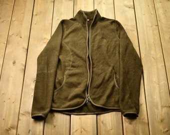 Vintage 1990s The North Face Full Zip Fleece Jacket / Sportswear / 90s Fleece / Streetwear / Athleisure / Hiking / Vintage Fleece Zip Up