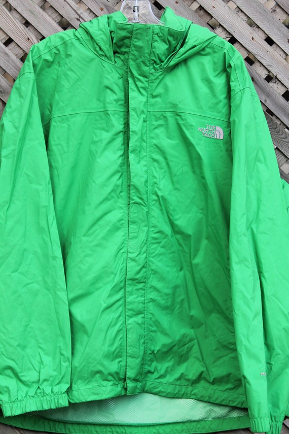 Vintage 1990s The North Face Lime Green HyVent Wi… - image 3