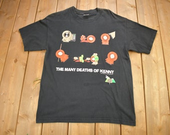 T-shirt Vintage South Park - Années 90 Avec Cartman, Kenny, Kyle, Stan - Taille L - Occasion Très Bon état