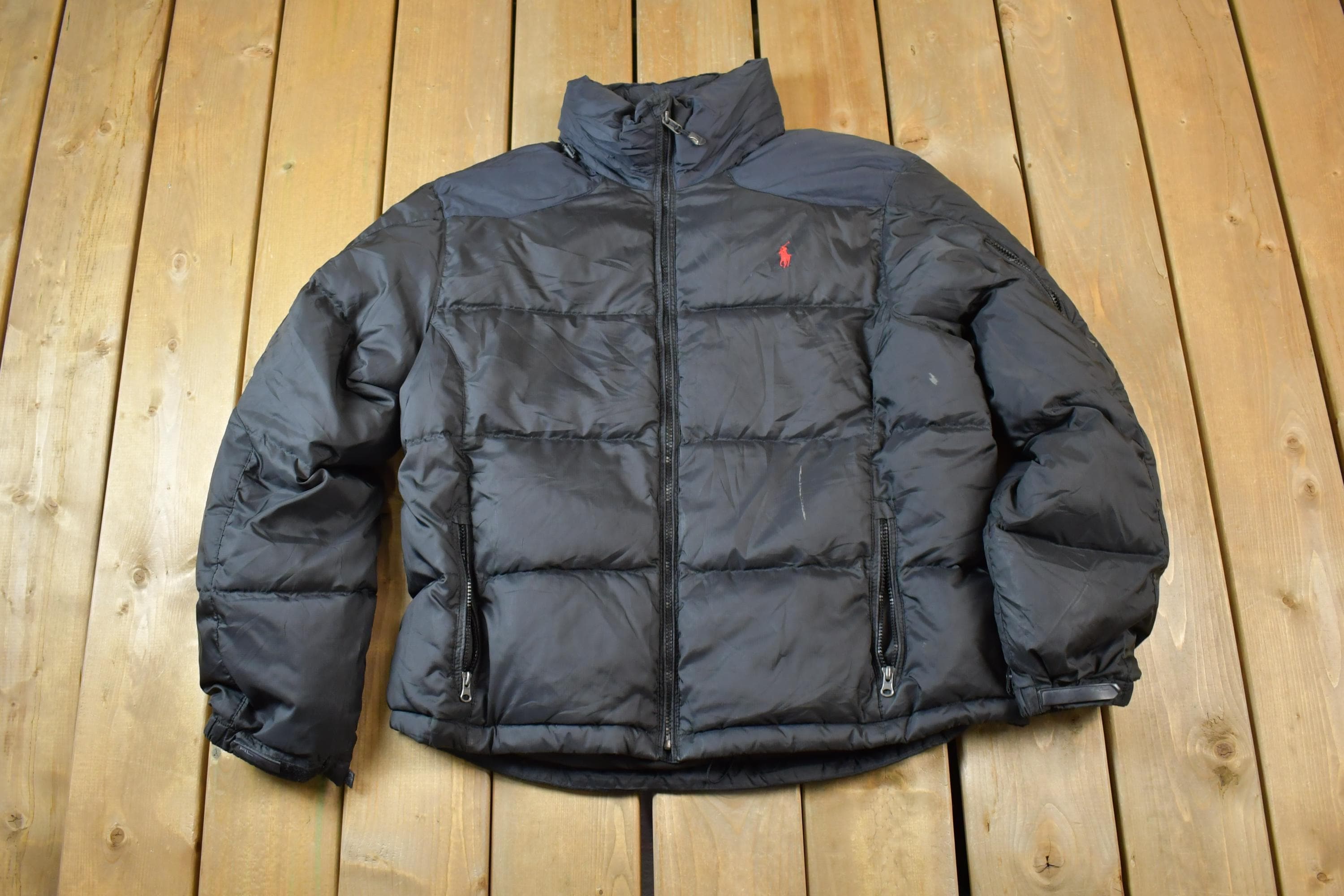 Vintage 1990s Polo by Ralph Lauren Down Puffer Jacket - Etsy Israel