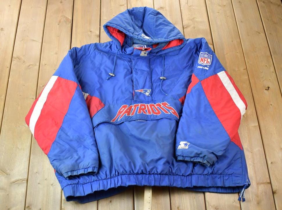 Vintage 1990s Starter New England Patriots Quarter Zip NFL
