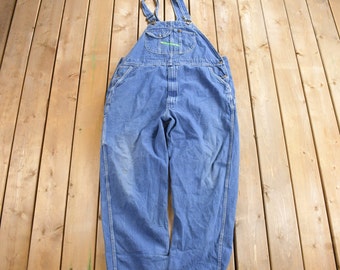 1930/40's índigo Denim Vintage Work Bib Overalls Size 34 - Etsy