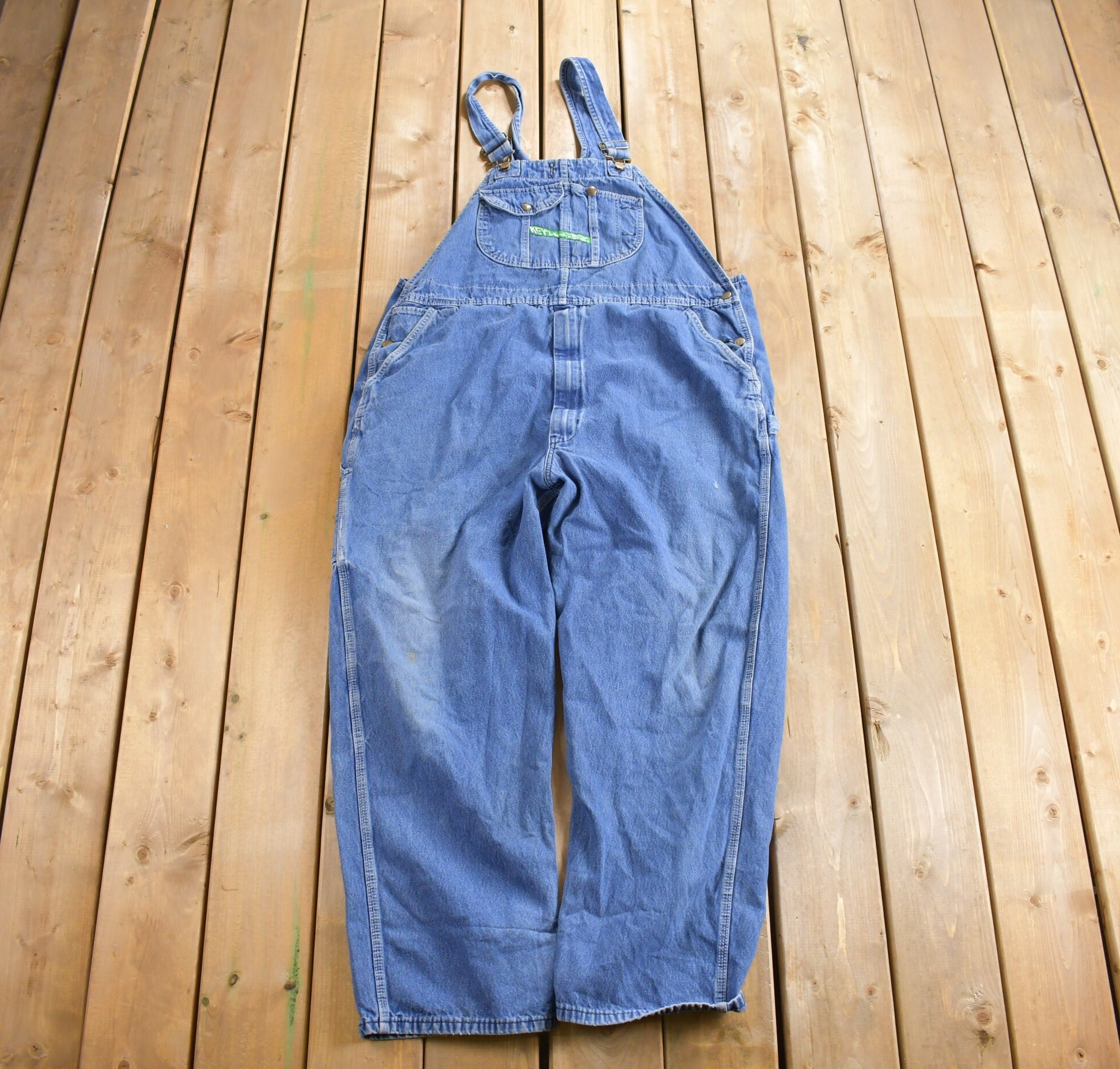 Hika　CLANE WAIST ADJUST OVERALLS　サイズ0 hardyakka-01526-hivis-twotone-