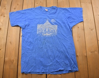 Vintage 1990s Timberline Lodge Graphic T Shirt / Vintage T Shirt / Streetwear / Graphic Tee / Made In USA