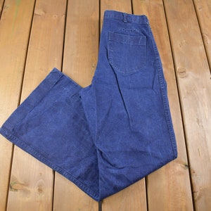 True Vintage 1970s U.S Navy Bell Bottom Pants 31 x 31 / Made in USA / American True Vintage / Streetwear Fashion / Vintage Pants