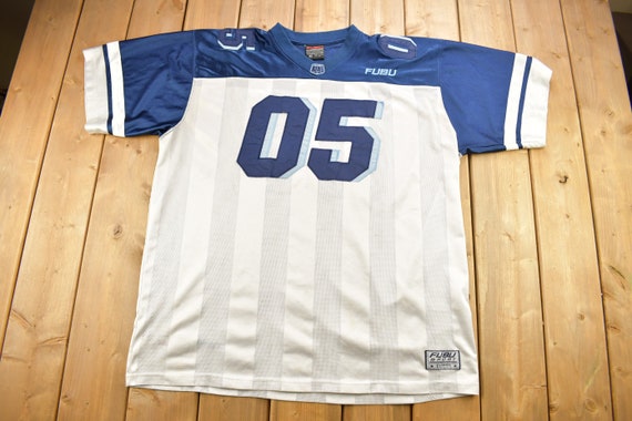 Vintage jaren 1990 FUBU Maat 3XL Voetbal Jersey / Sportkleding - Etsy België