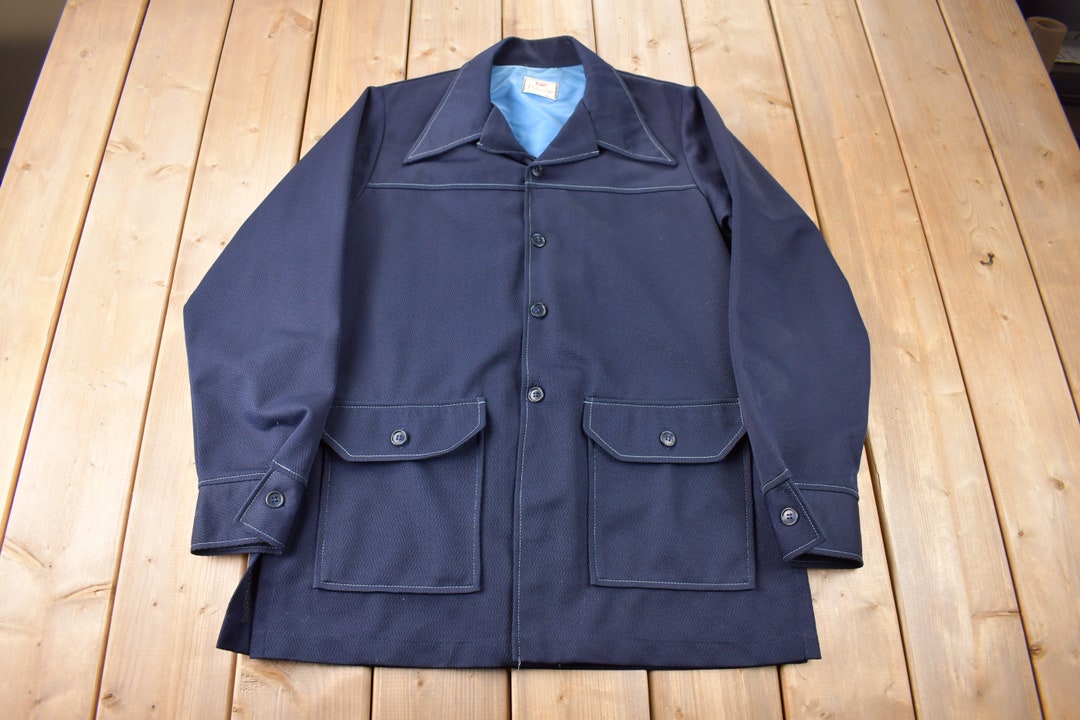 トップス Levi's Panatela (1970svest made in usa) Vintage 1970s Levi's Panatela Tops Blue Western Style Button