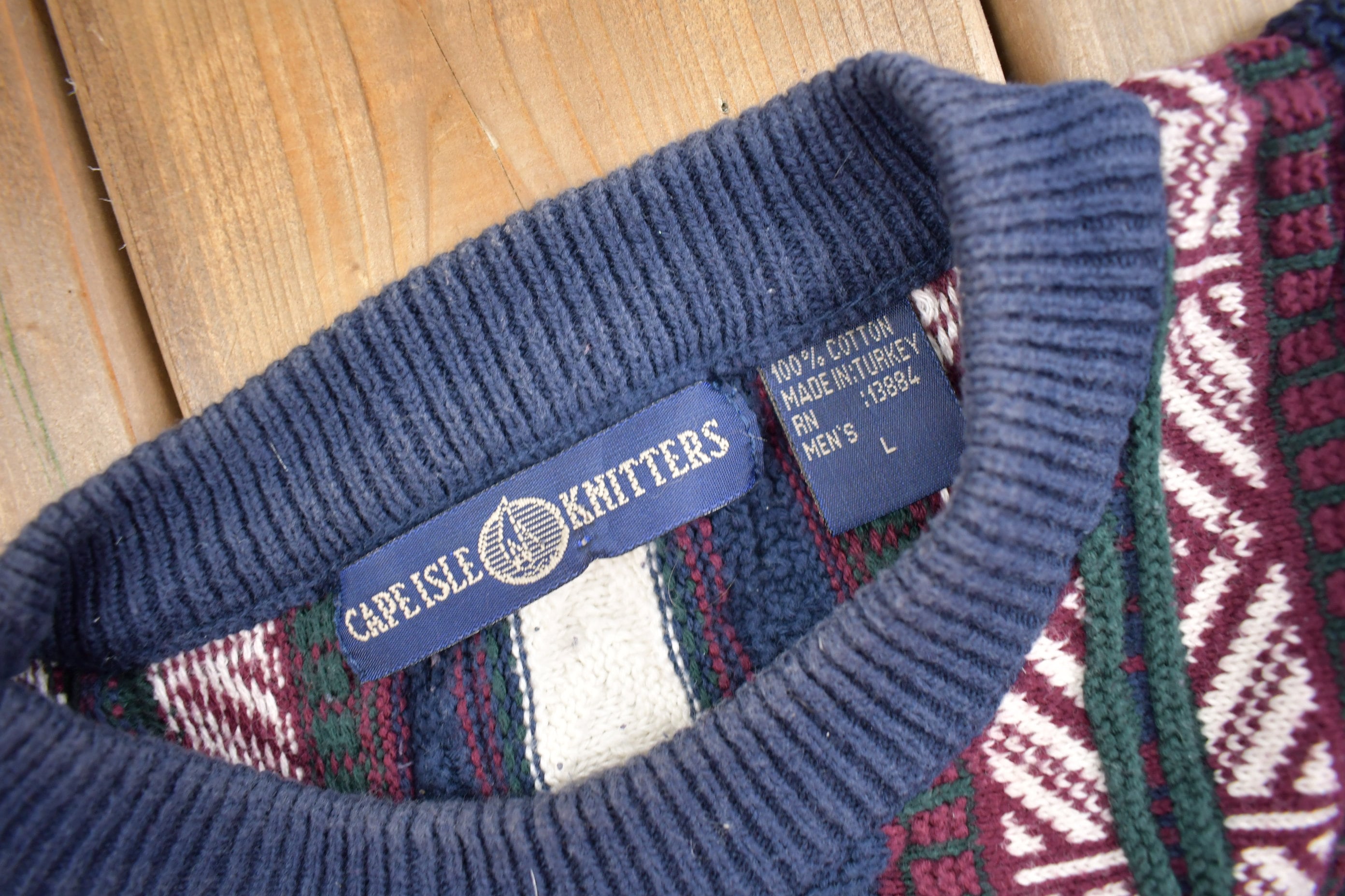 トップス 90s \"CAPE ISLE KNITTERS\" Design Sweat il_1080xN.4967864303_14eh.jpg