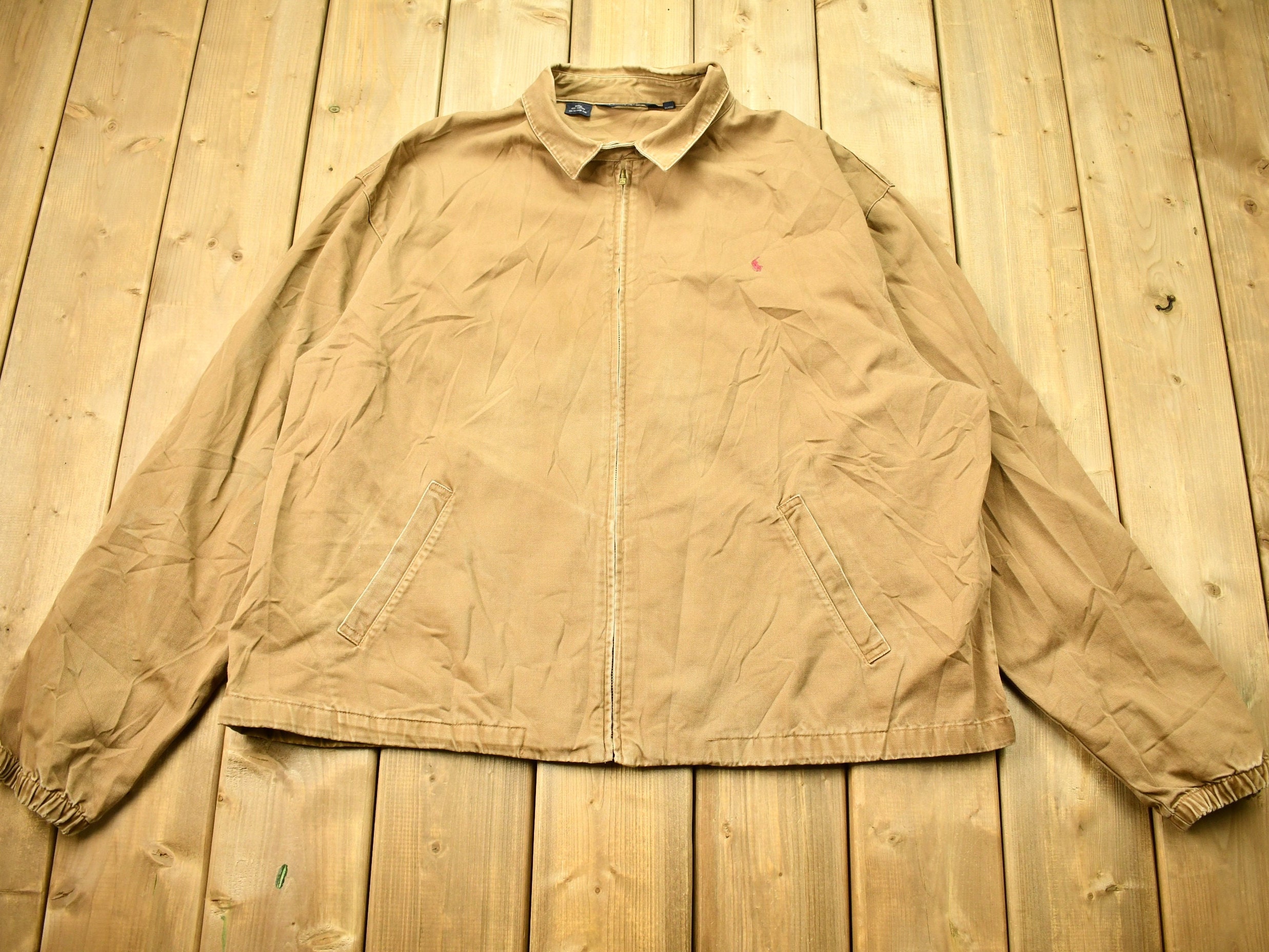 Vintage 1980s Polo Ralph Lauren Harrington Jacket / Vintage - Etsy New  Zealand