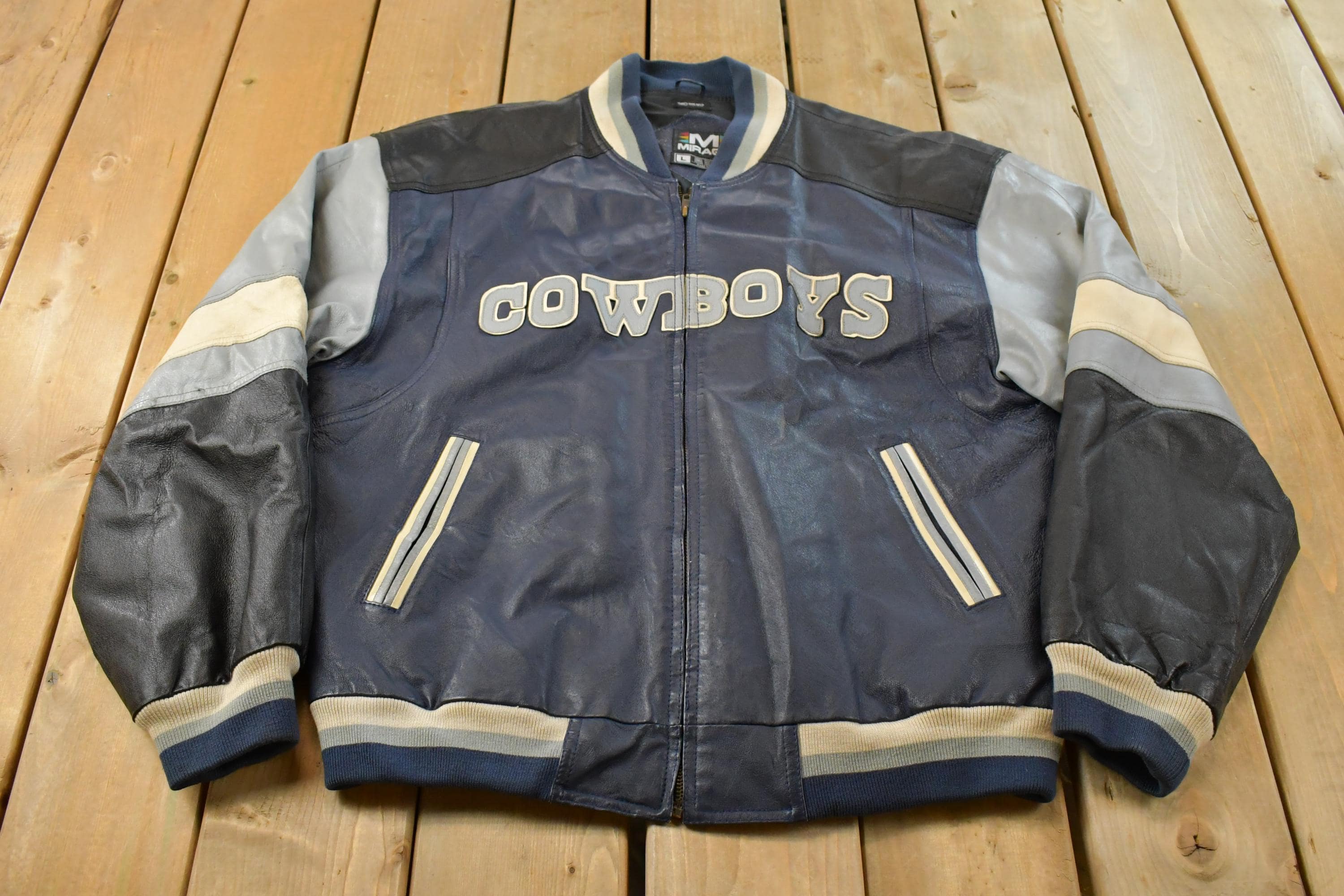 Vintage Mirage Leather Jacket - Etsy