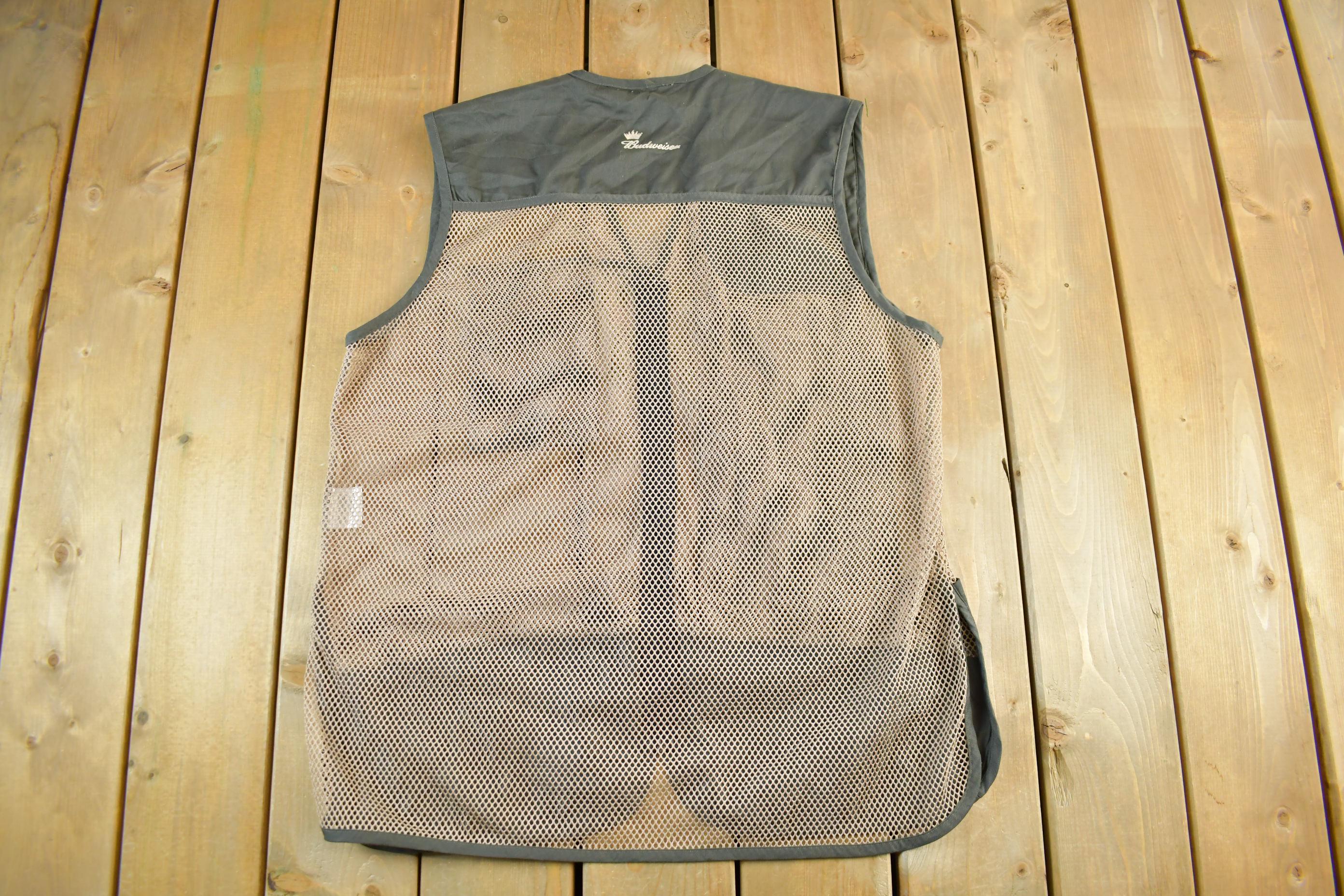 Vintage 1990s Bob Allen Fishing Hunting Jacket Vest Men