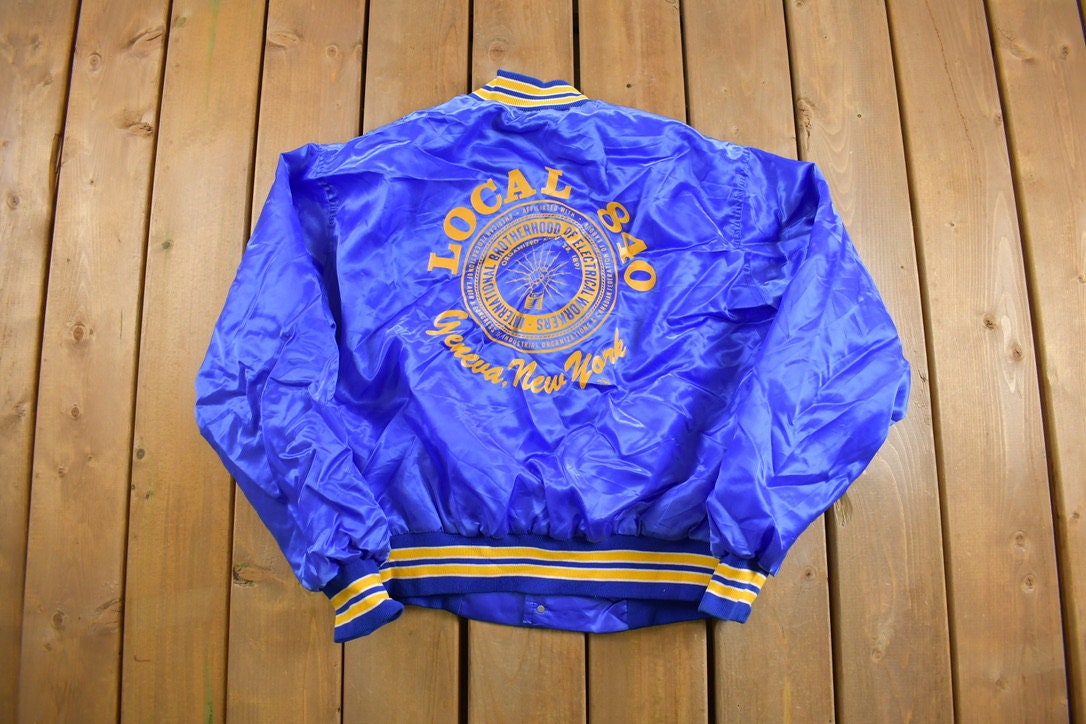 ジャケット・アウター 50s 60s satin versity jacket s-l1200.jpg