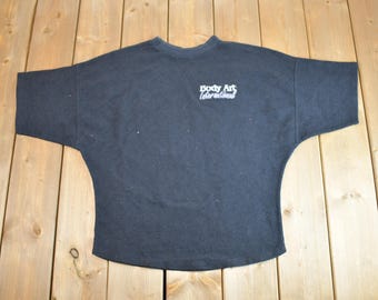 Vintage 1990s Body Art International Comfy Single Stitch Graphic T-Shirt / Made In USA