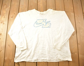 Vintage 1990s Nike Air Graphic Long Sleeve Shirt / 90s / Vintage Streetwear / Graphic Long Sleeve / Vintage Nike / Athleticwear