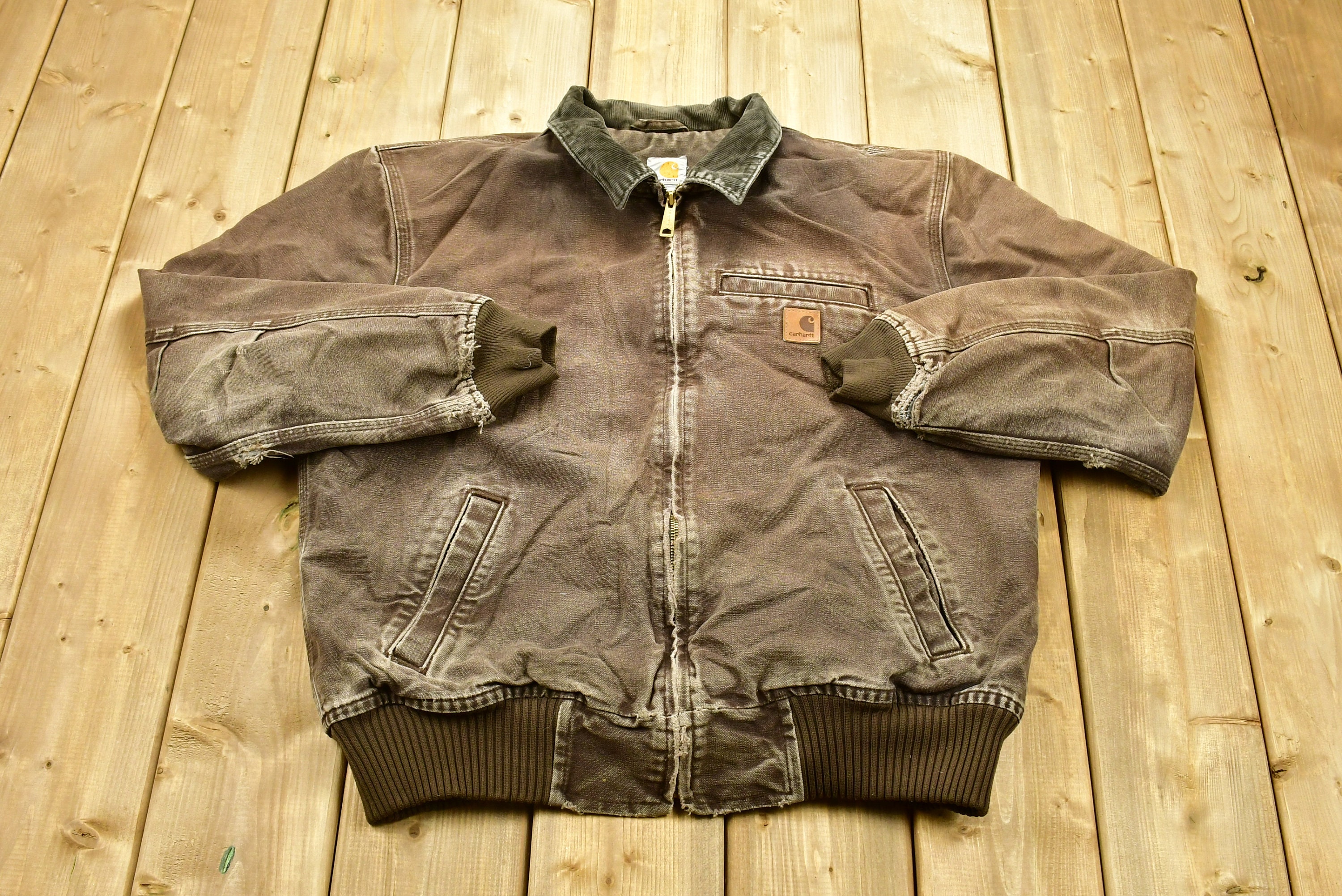 Vintage 1990s Carhartt Detroit Jacket / Workwear / Streetwear 