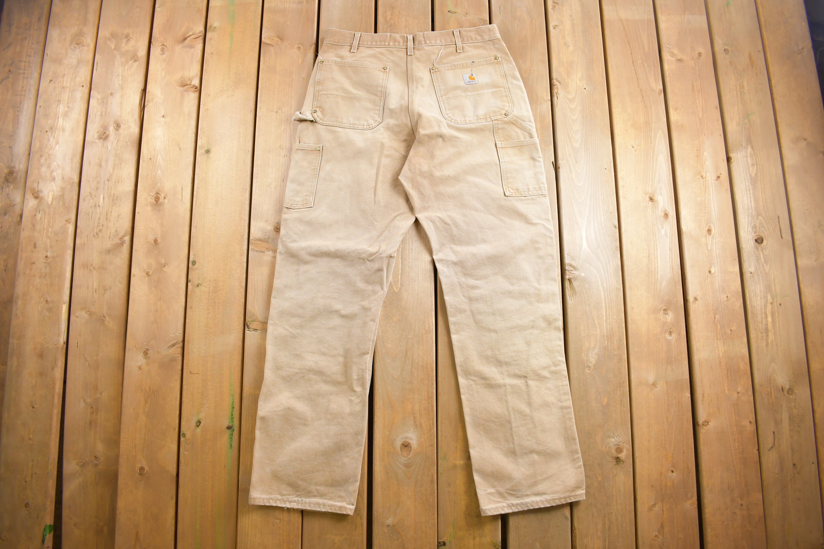 Vintage 1990s Carhartt Double Knee Work Pants Size 33 X 32 / - Etsy