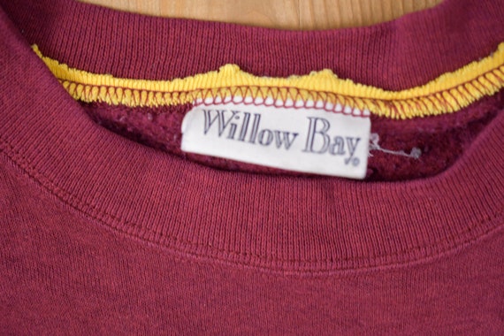 Vintage 1990s Willow Bay Minnesota Embroidered Cr… - image 4