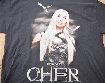 Vintage 2003 Cher Living Prood Farewell Tour Band T-shirt / Band