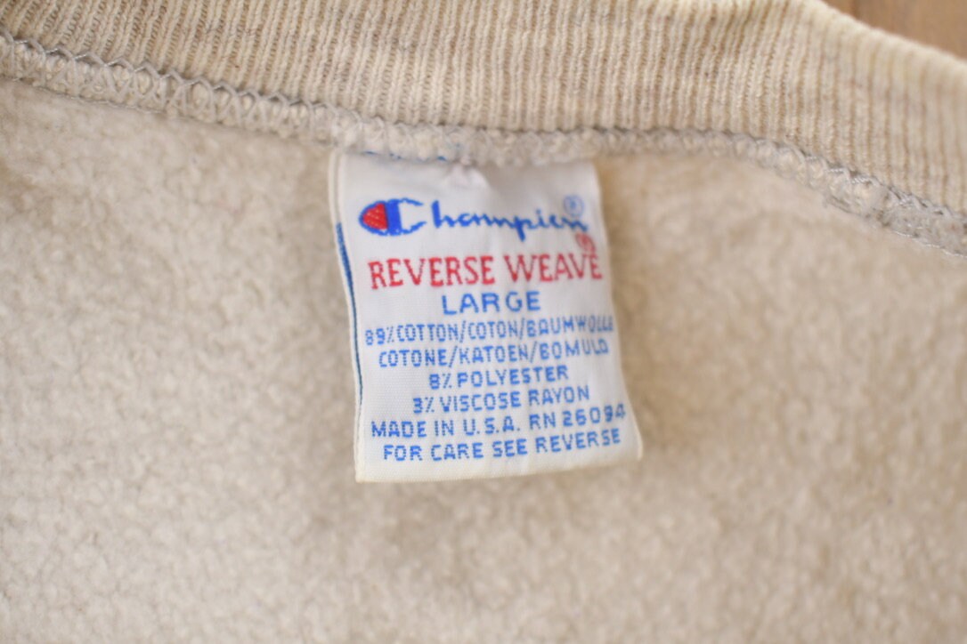 Vintage 1990s UIC University of Illinois Champion Reverse Weave