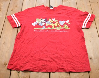 Vintage 1990s Mickey Unlimited Graphic T-Shirt / Graphic / Mickey Mouse / Streetwear / Retro Style / Disney Tee / 90s Disney