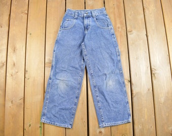 Vintage 1980s Lee Authentic Youth Carpenter Jeans Size 21 x 22.5 / Vintage Denim / Vintage Lee / Workwear / 80s Denim / Children