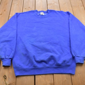 Vintage 1990s Jerzees Crewneck Sweatshirt / 90s Crewneck / Made In USA / Essential / Streetwear / 90s