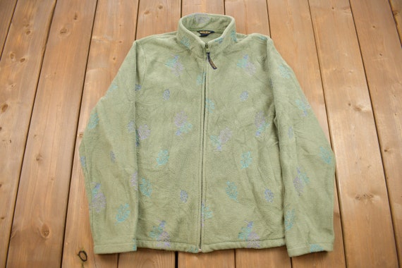 Vintage 1990s Woolrich Leaves Themed Outdoorsman … - image 1