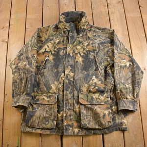 Vintage 1990s Remington Camo Outer Shell Jacket / Outdoorsman / Hunting Jacket / Streetwear / Remington / All Over Print / Vintage Real Tree