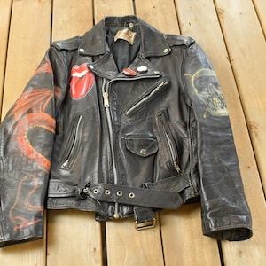 Kiss Band Leather Jacket - Etsy